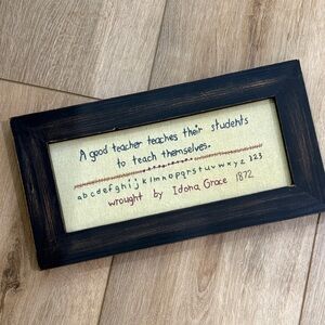 Primitives By Kathy Hand Stitched Sentiments by Lisa Johnson